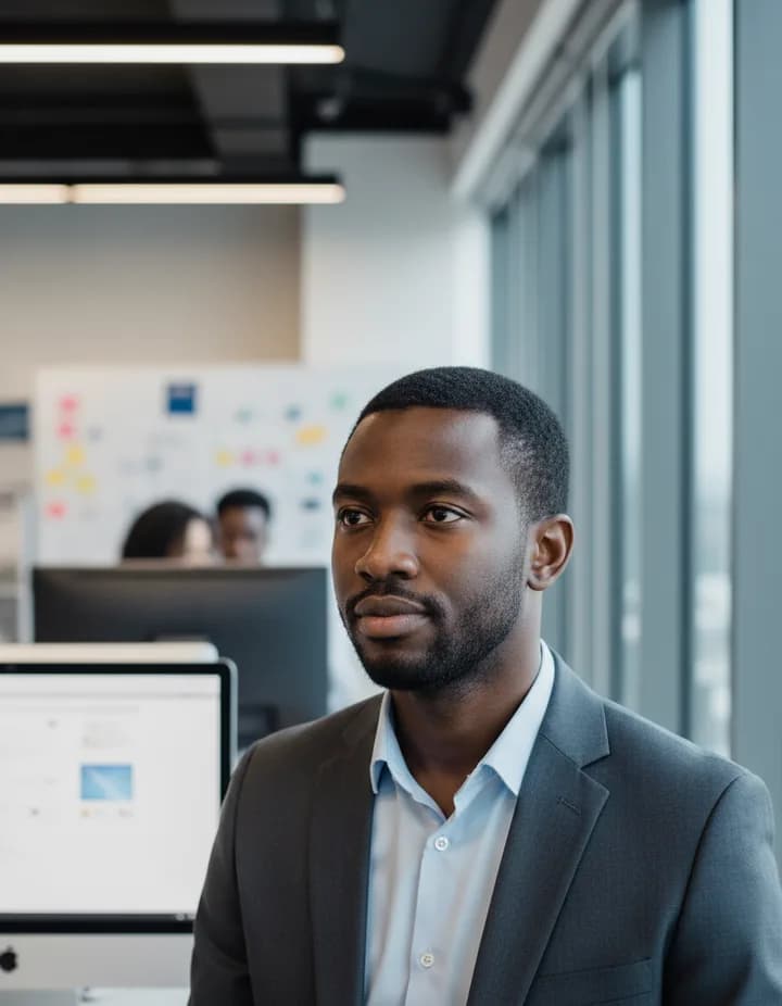 Portrait de Koffi Mensah.